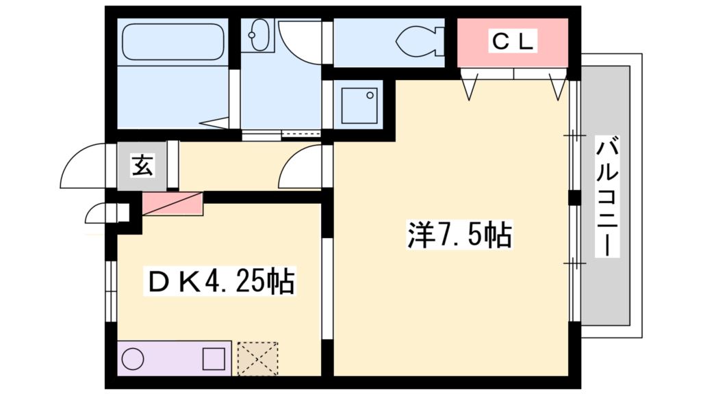 ハイツブルーム 間取り図