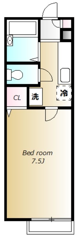 エントピア 202号室 間取り
