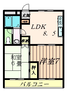 ベルメゾン 間取り