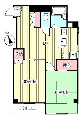 エクセレント松田  間取り