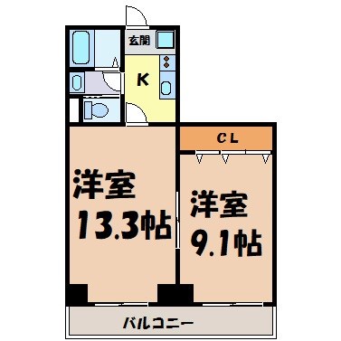 ヒルトップハウス 間取り図