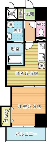THE SQUARE Grand Residence 間取り