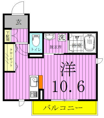ドリーミオＭ 間取り図