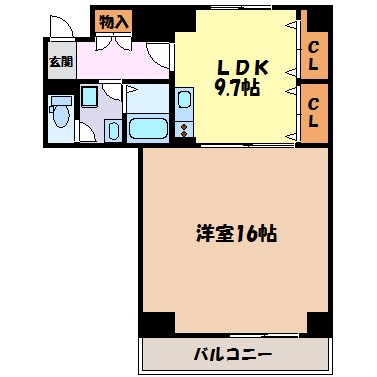 ヒルトップハウス 間取り図