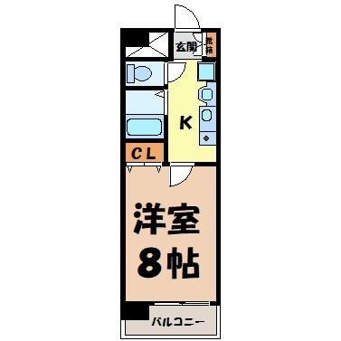 ベル池下 間取り図