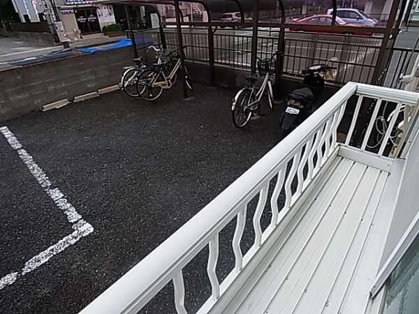 グリーンプラザＢ ベランダ