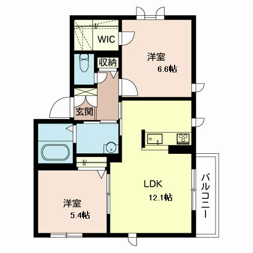 シャーメゾン　ルラシオン 間取り図