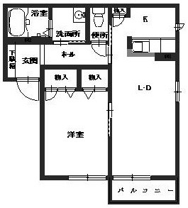 コーラル篠Ｃ 間取り