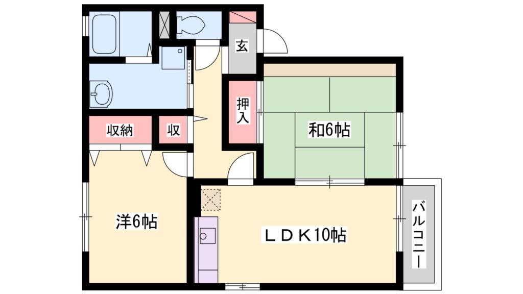 リバーコート 間取り図