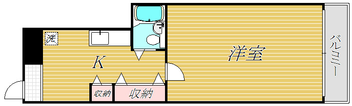 キャピタルビュー柴又 間取り図