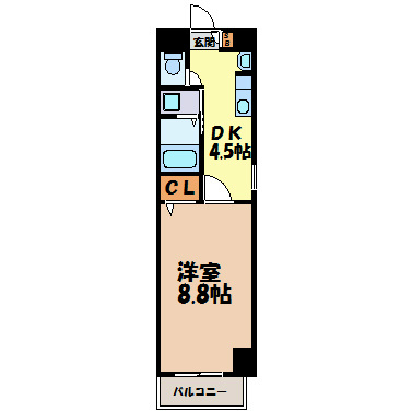 ソレアード関戸 間取り図