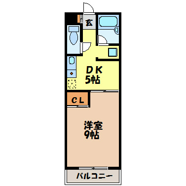 ファミーユ白川 間取り図