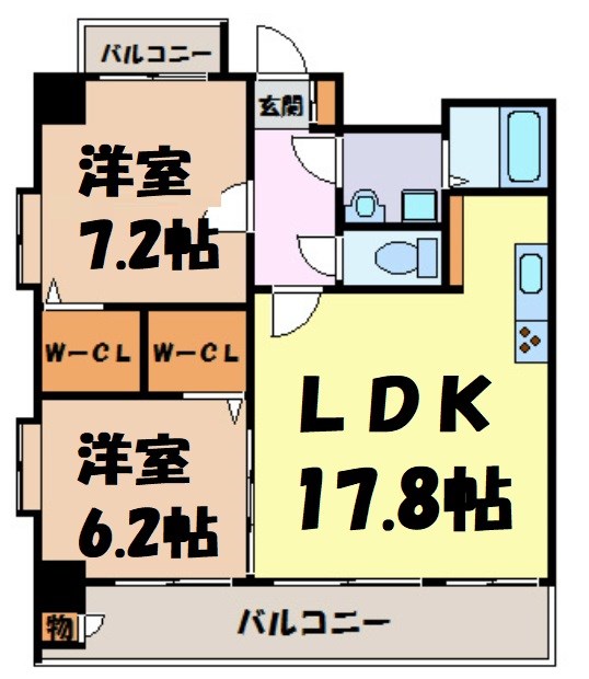 プロビデンス葵タワー 間取り図