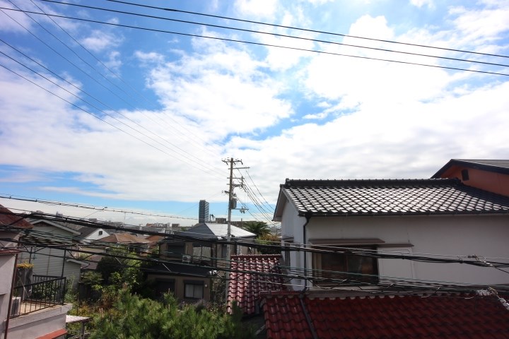 東須磨ハイツ ベランダ
