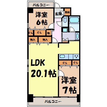 ティンガーラ石川橋 間取り図