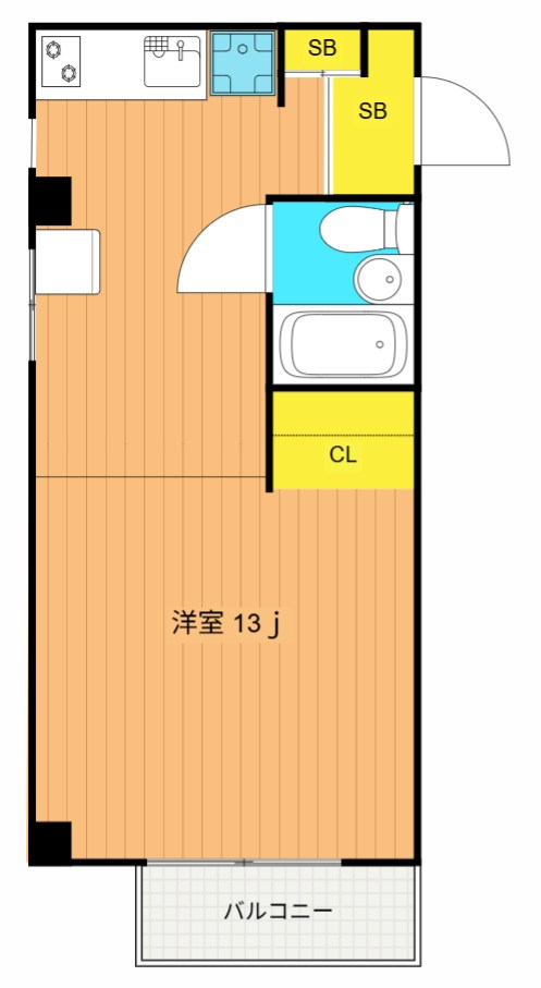 メゾンイースト 間取り図