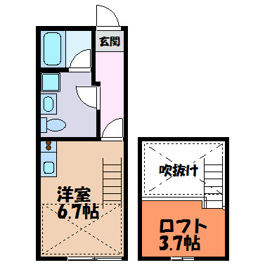 Ｃｏｒｔｉｌｅ金山 間取り