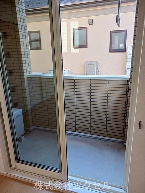 クレセール聖蹟 ベランダ