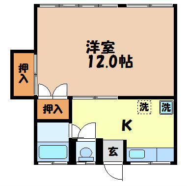 インプルーブ稲佐 間取り