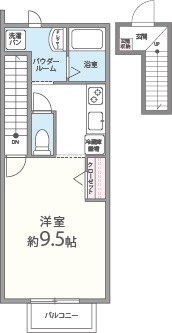 サンフィールド 間取り図
