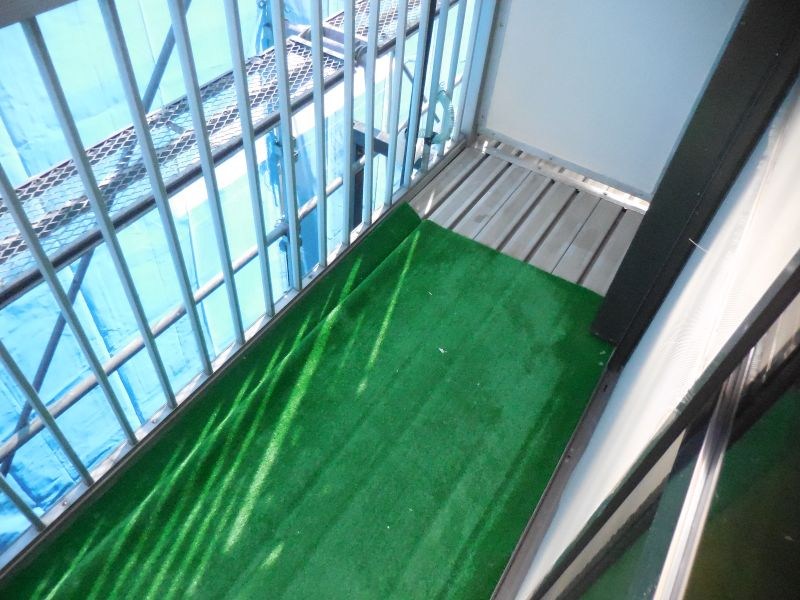 白ばらハイツ ベランダ