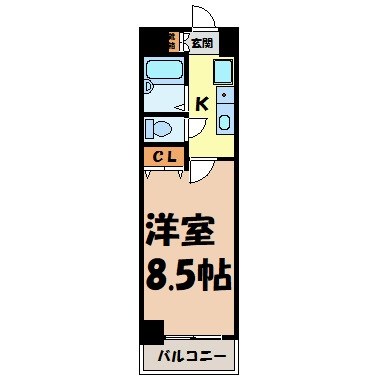 ウェステリア西大須 間取り図