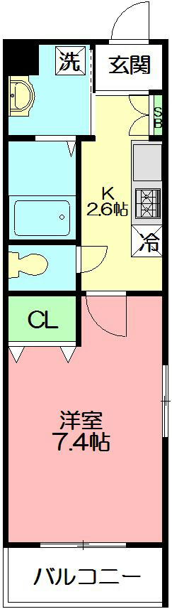 Arca Grande（アルカグランデ） 106号室 間取り