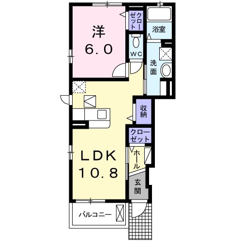 オラシオン　トーレ 間取り図