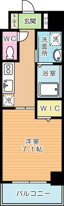 Sugar Park（シュガーパーク） 202号室 間取り