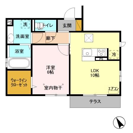 パルハーモニー 間取り図