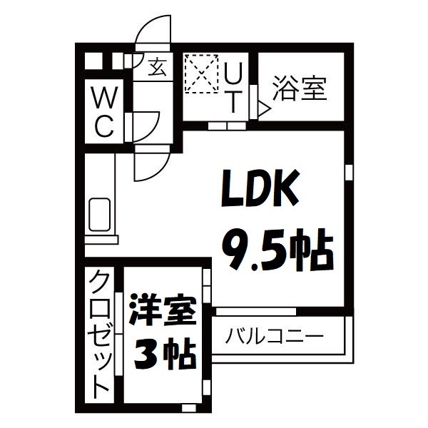 GRANDTIC CREART 間取り図