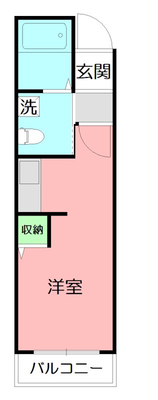 Live　flat 102号室 間取り