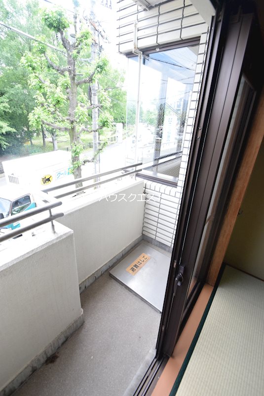 アーバン紫園 ベランダ