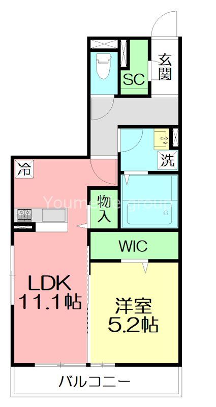 ロイヤルレジデンス本厚木 305号室 間取り