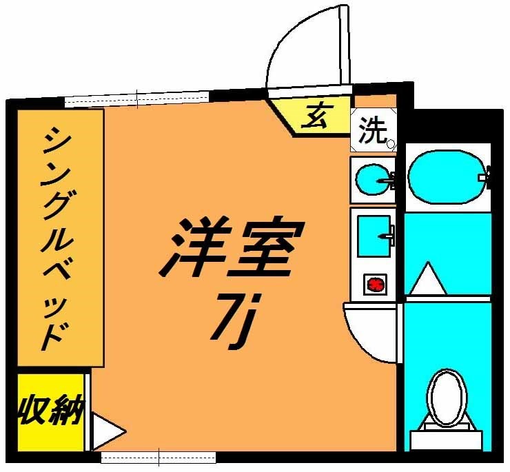 Oggi目黒本町 301号室 間取り