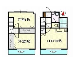 パレス大平 間取り図
