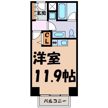 ミュプレ矢場町 間取り図