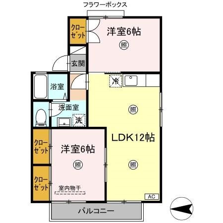 ヴルヴァール観世 間取り