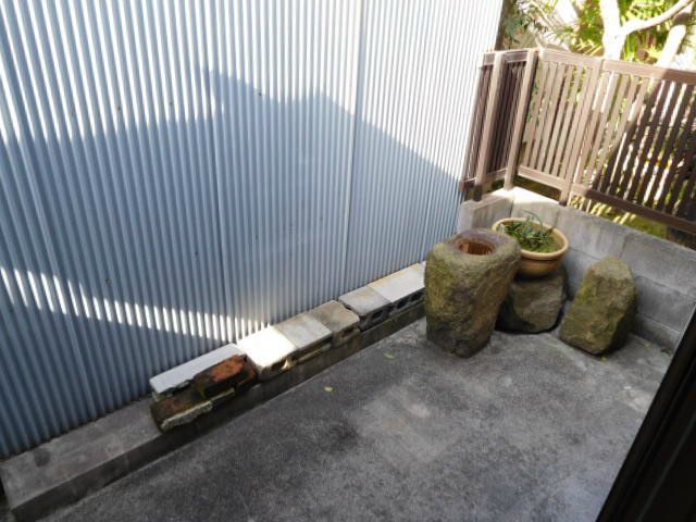 出田貸家 ベランダ