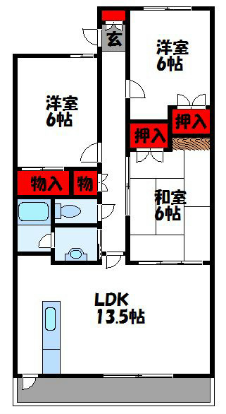 ヴィラージュ集 間取り