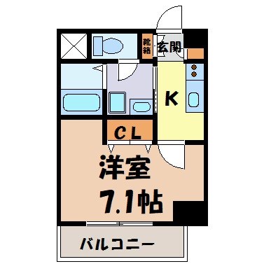 リアライズ代官町 間取り図