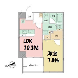 さくらＨｉｌｌｓリバーサイドＷＥＳＴ 間取り図
