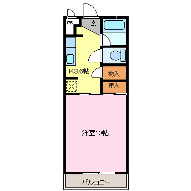 ラマージュ 間取り図