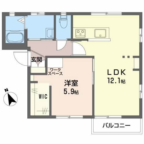 サンシャイン桃乃井 間取り