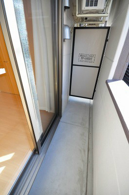 ホームメイト八雲 ベランダ