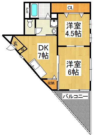 ライブコートＭＯＺＵ  間取り