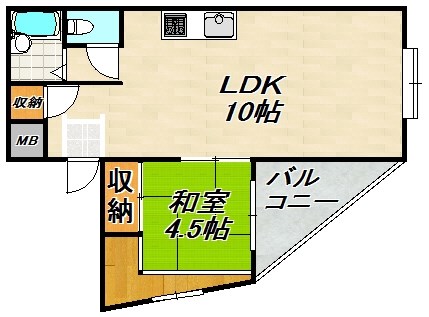 ライトシャルム 間取り図