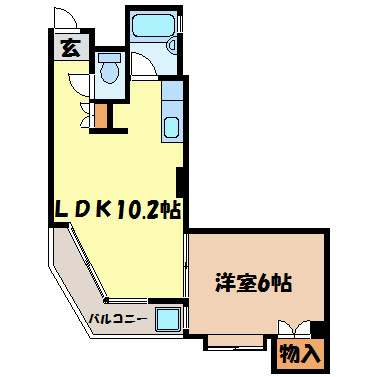 星ヶ丘第一ビル 間取り図