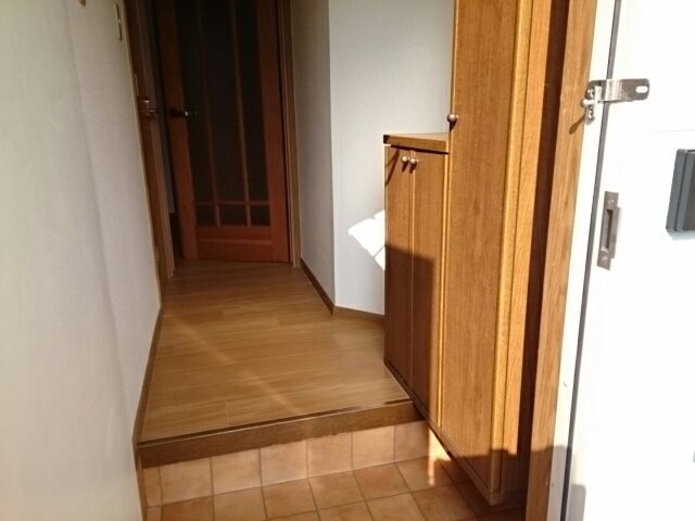 シャルマン北野A 玄関