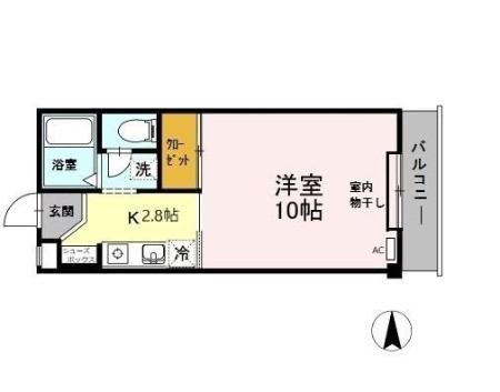 VILLAフィラメント 間取り図